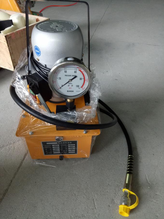 Escoja la pompa hydráulica eléctrica hidráulica doble de la herramienta 70MPa de la bomba de aceite del lazo que prensa