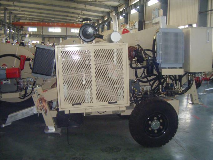 Máquina del extractor hydráulico SA-YQ220 con el motor diesel para las líneas de transmisión