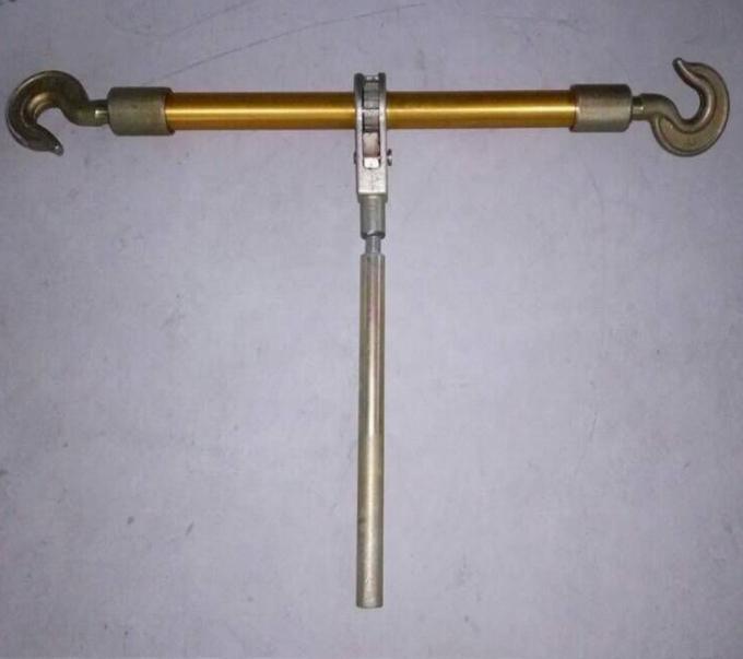 Línea de transmisión ligera torniquete estándar de la aleación de aluminio de la herramienta con el gancho doble