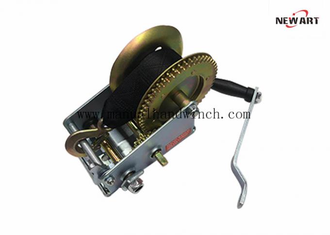 Torno manual de la mano de la correa de 2 velocidades para el barco 4WD con 2500LBS/1136KGS