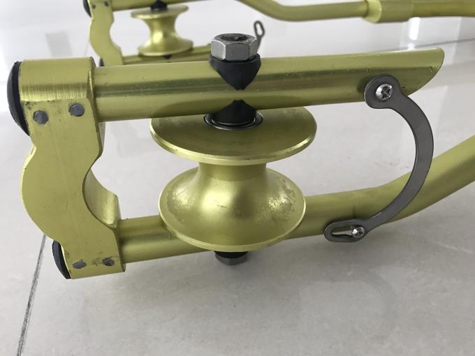 Carretillas de la inspección de la escalera de cuerda de ejecución para la cuerda flexible colgante del aislamiento