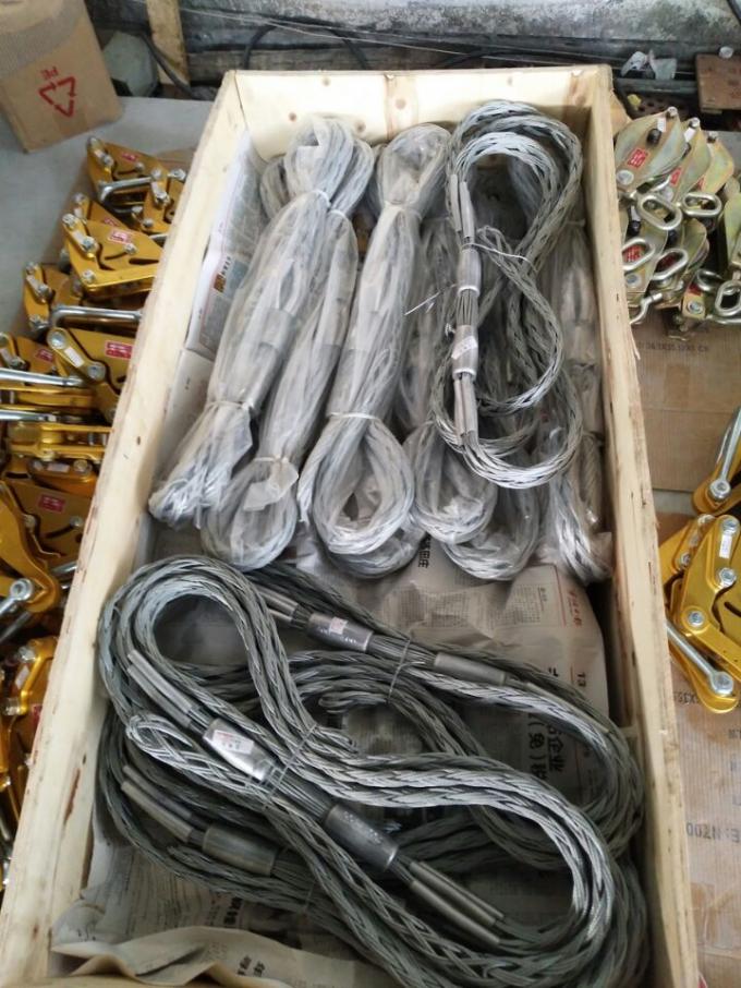 8 - el cable subterráneo de la carga clasificada 80kn equipa la cuerda de alambre que tira del conductor
