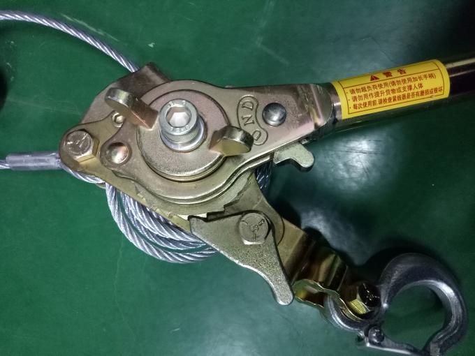 Retirar la certificación más apretada manual de la cuerda de alambre del trinquete del tirador del cable de la mano ISO