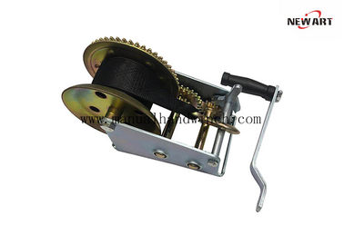 China Torno manual de la mano de la correa de 2 velocidades para el barco 4WD con 2500LBS/1136KGS proveedor