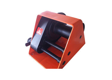 Alto torno rojo del gusano de la mano de la precisión GR1000, torno de la mano del engranaje de gusano de 2200 libras proveedor