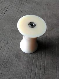 Rueda de nylon durable modificada para requisitos particulares de la polea acanalada con el color del transporte opcional proveedor