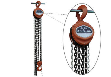 Línea de transmisión apretada que ata el alzamiento de cadena manual de la cuerda de alambre de acero del equipo